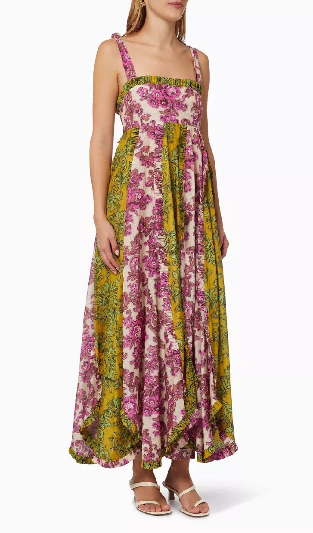 Fashionslee Women Amia Rosetta Swirl Dress