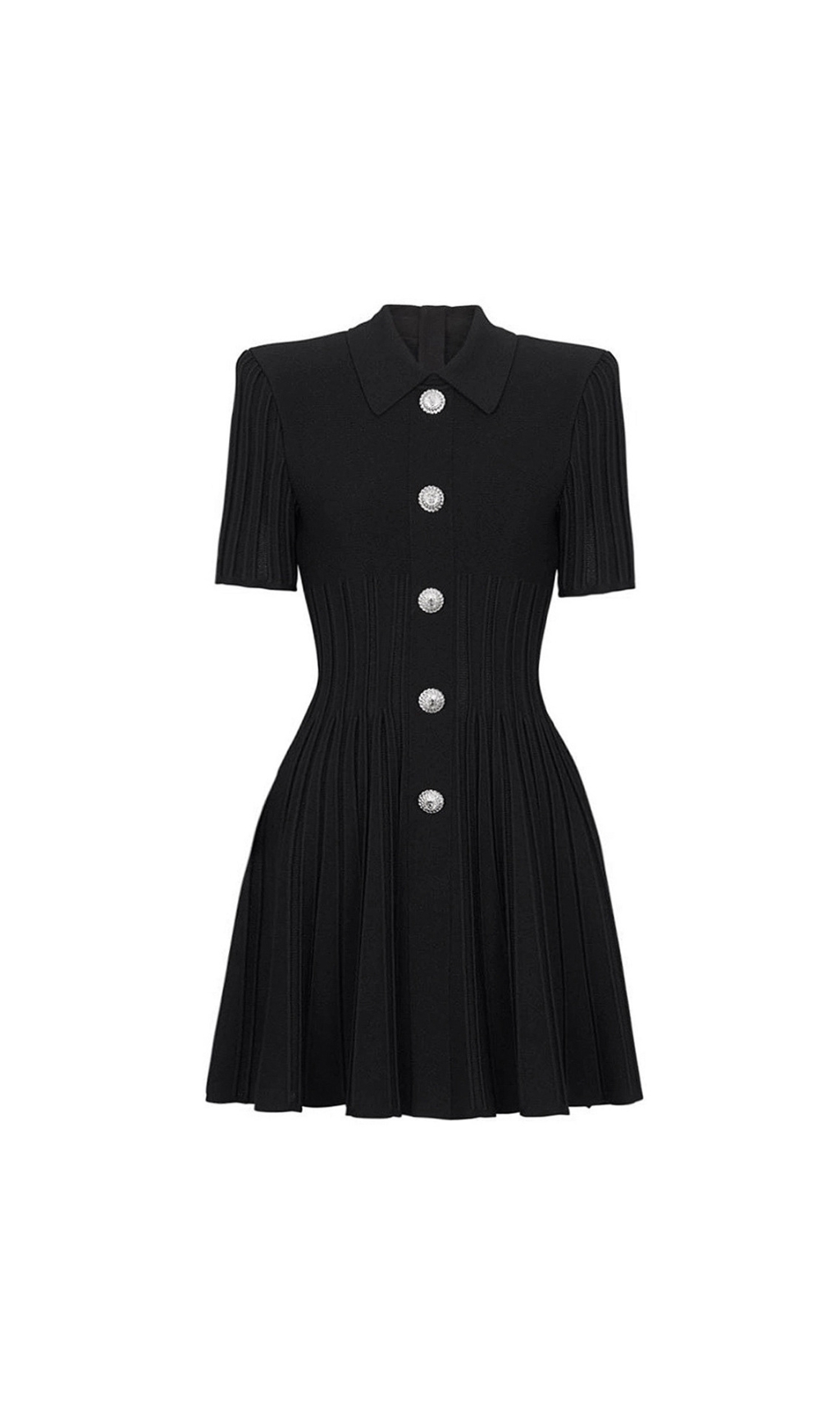 5fa8be787c6a80816aec4319d4c61137.jpg Fashionslee Women Eliezer Lapel Knit Mini Dress