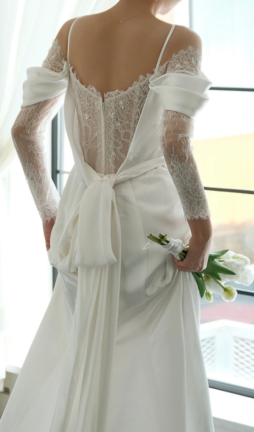 5fd5bde6e0b88af2a1941e17a82cfcce.jpg Fashionslee Women Claire Lace Wedding Dress