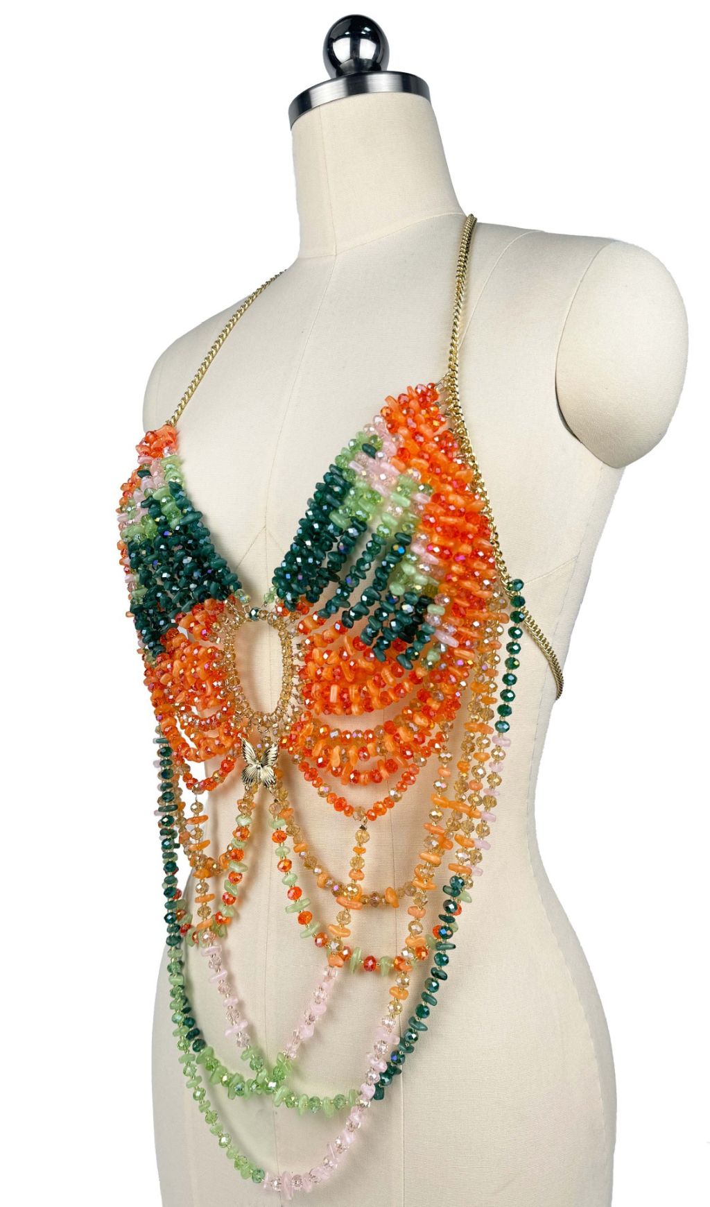 600c701557b738e6b4dcc491f4986037.jpg Fashionslee Women Faysal Halter Beaded Top