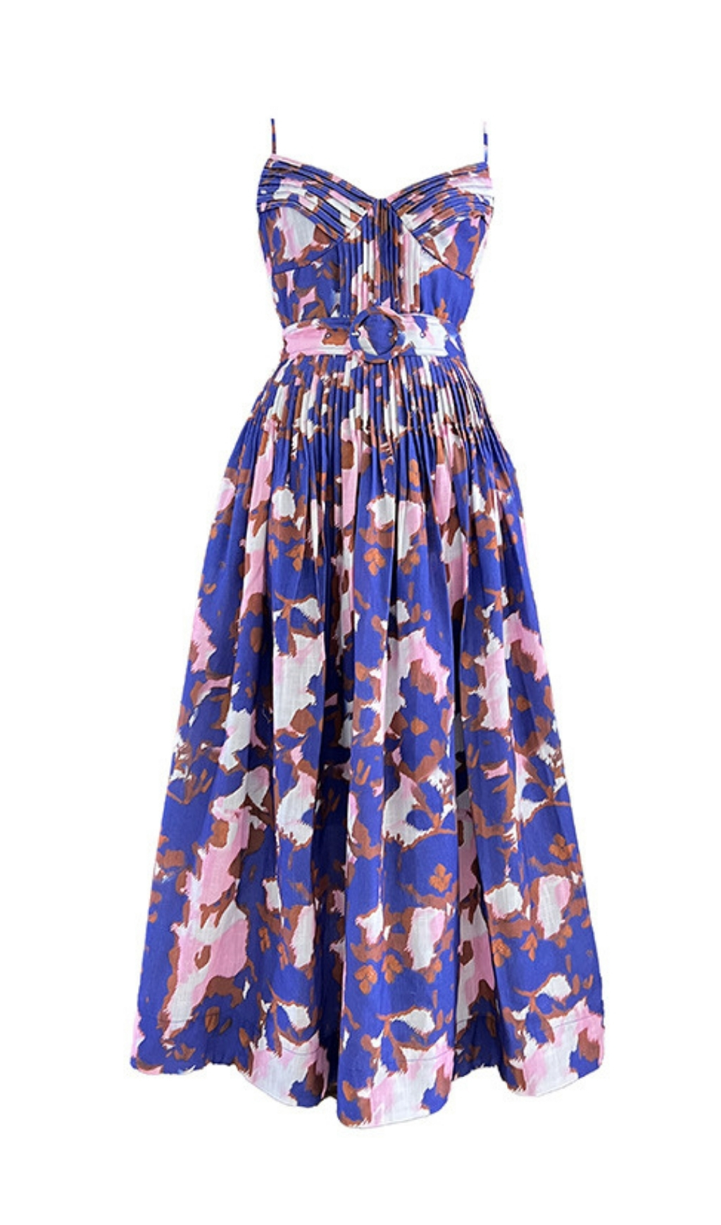 605681423804b33681389e01db6546d8.jpg Fashionslee Women Eadlyn Printed Strappy Maxi Dress