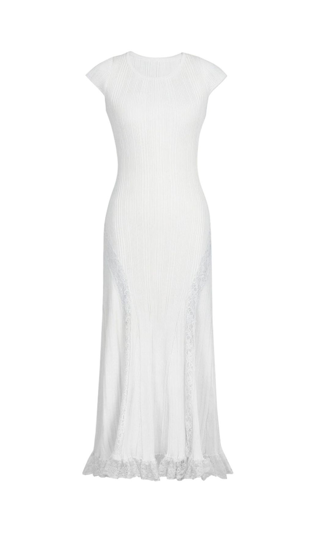 61065d24c748720263ff9f002bfb81cf.jpg Fashionslee Women Farrah Knitted Lace Midi Dress