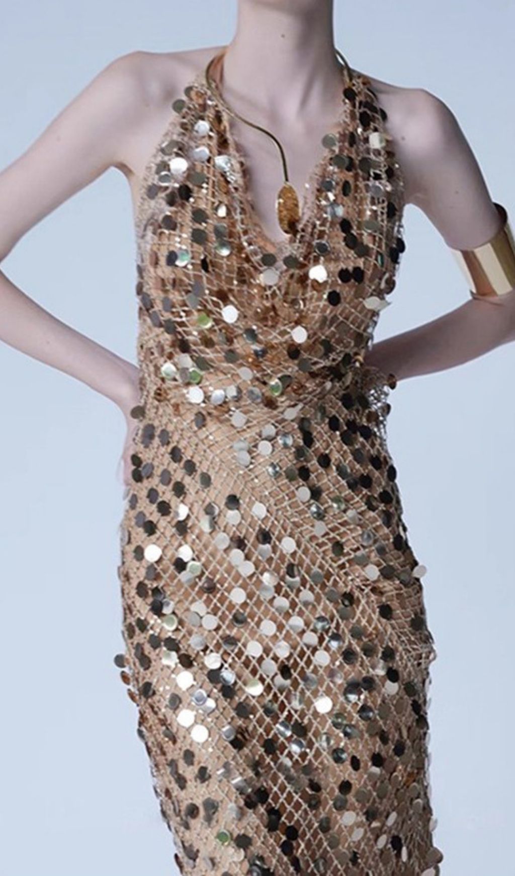 61e8228ca4100b2ee88cd5b42335a4bd.jpg Fashionslee Women Averixal Backless Sequin Maxi Dress