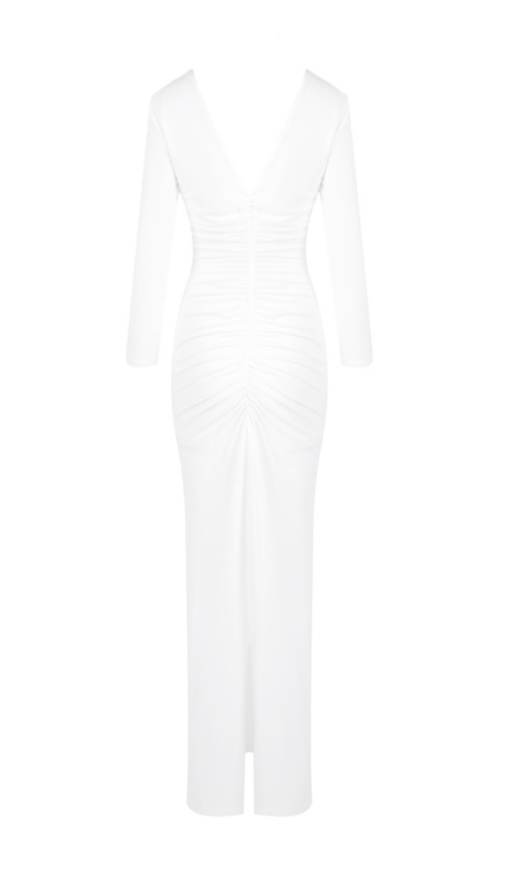 62188553a9fe12c98aed1e9cf866e956.jpg Fashionslee Women Everard White Flower Long Sleeve Maxi Dress