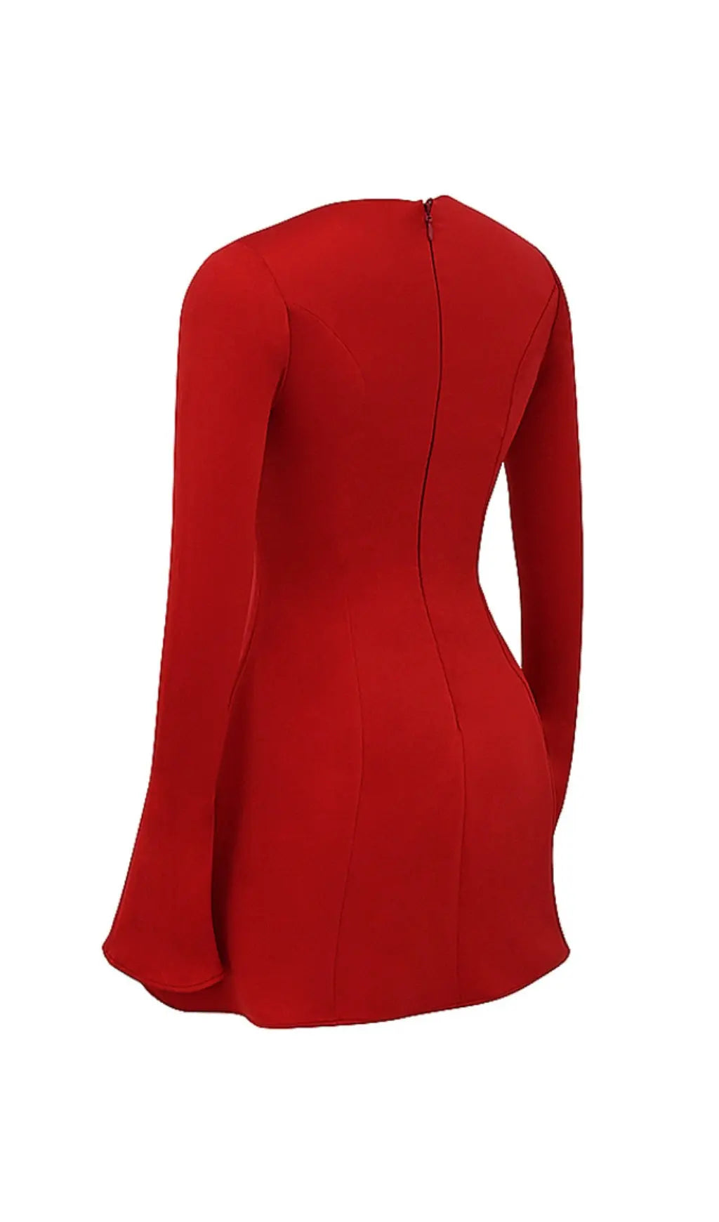 629325aacdf4986e1c943e01245017d0.jpeg Fashionslee Women Red Satin Mini Dress