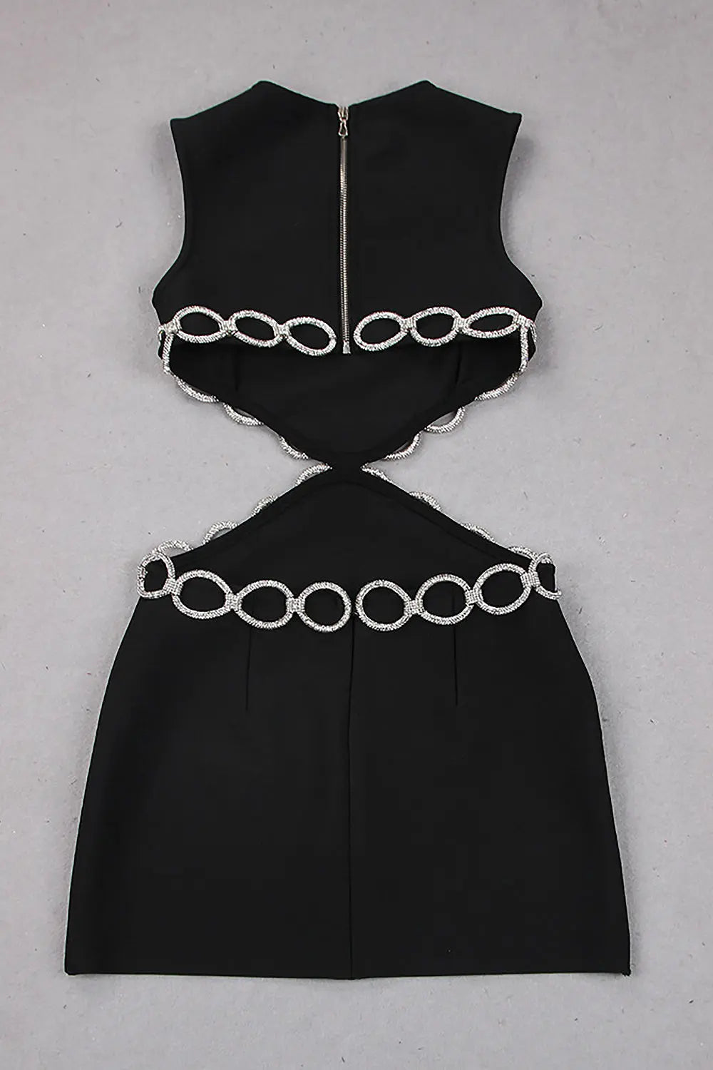 62fc23da06cadfbd414399dc3ba1652a.jpeg Fashionslee Women Crystal Embroidered Short Bandage Dress