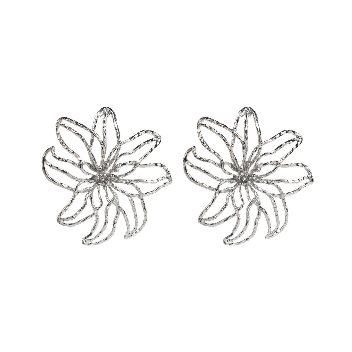 6322aa58bba9eb3b68650a66ed7016d4.jpg Fashionslee Women Juji Flower Earrings