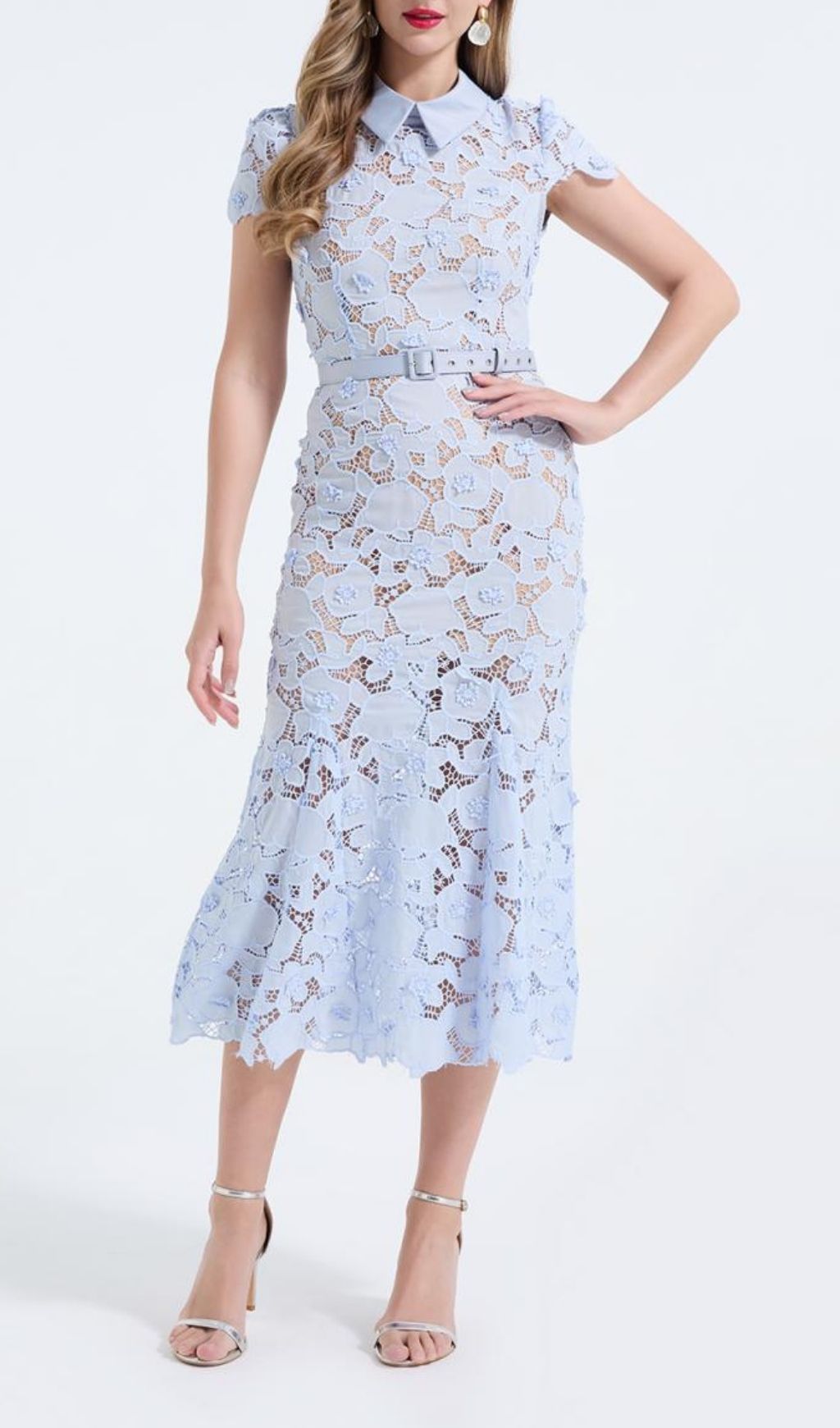 633990b8f3617ab76040449337747228.jpg Fashionslee Women Kennita Blue Lace Midi Dress
