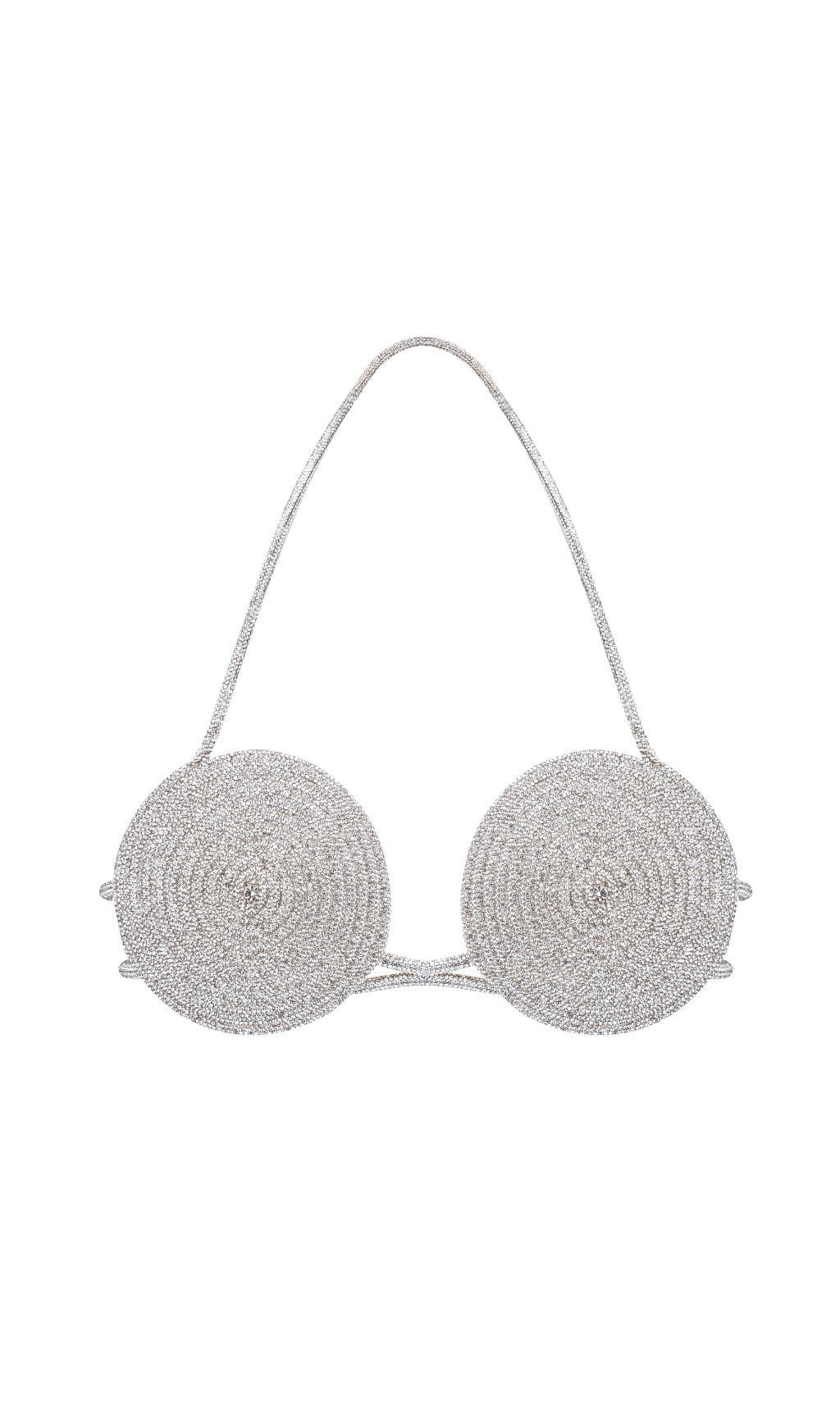 63515e1910f4522a411834fe621247c4.jpeg Fashionslee Women Rhinestone Embellished Silk Bra Top In Silver