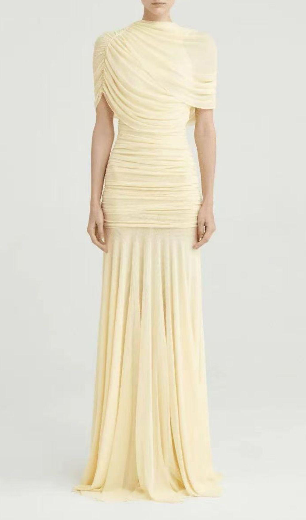 Fashionslee Women Kemi Ruched Maxi Dress