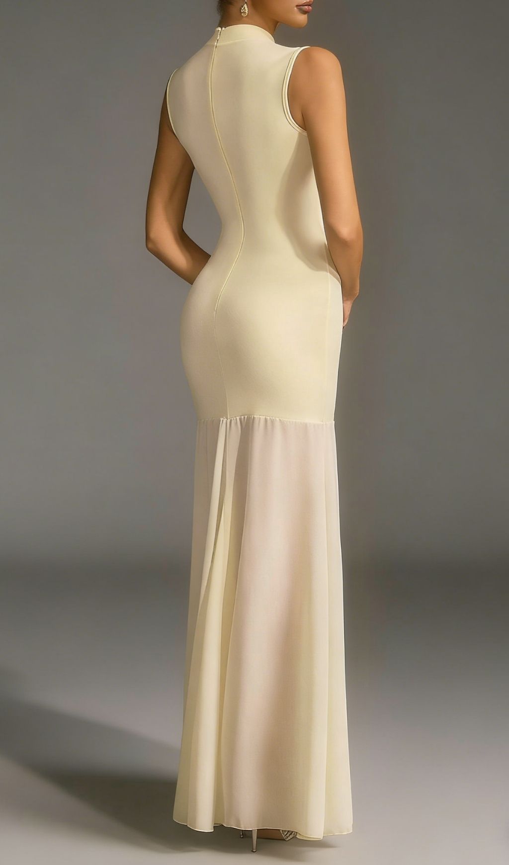 Fashionslee Women Aninda Sleeveless Cutout Maxi Dress