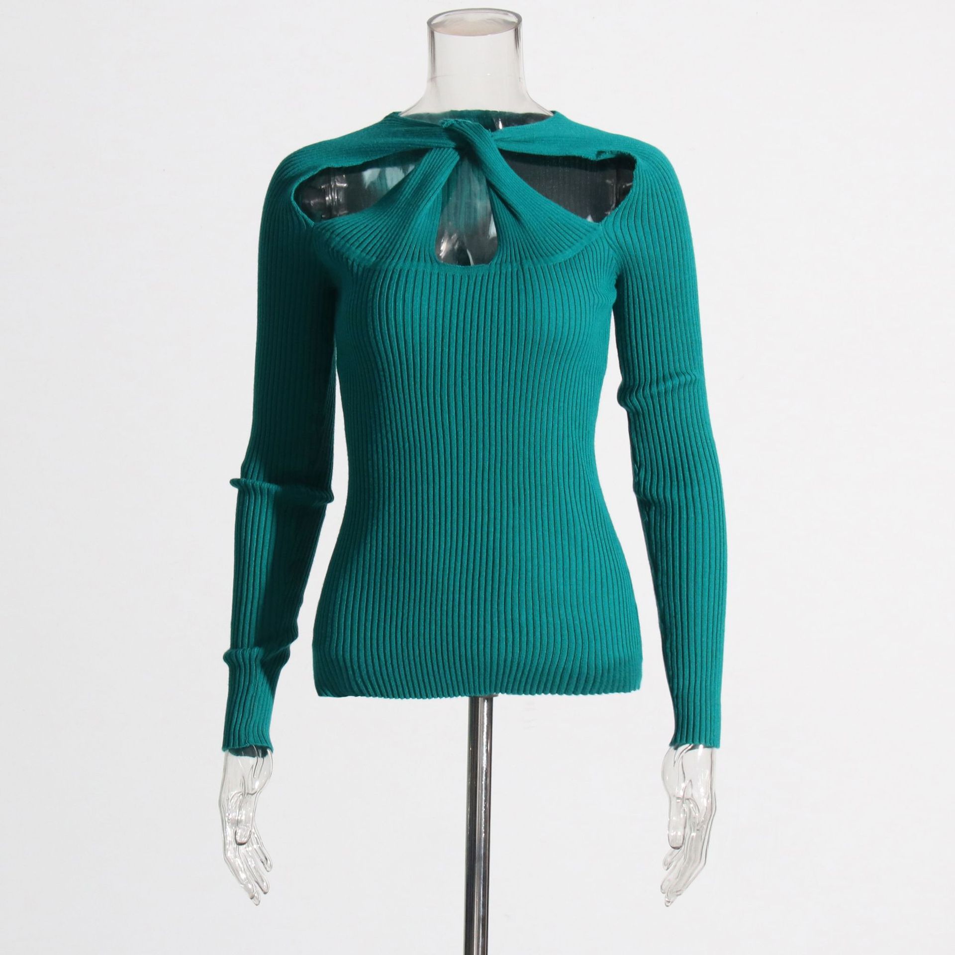 Fashionslee Women Ilana Long Sleeve Knit Top