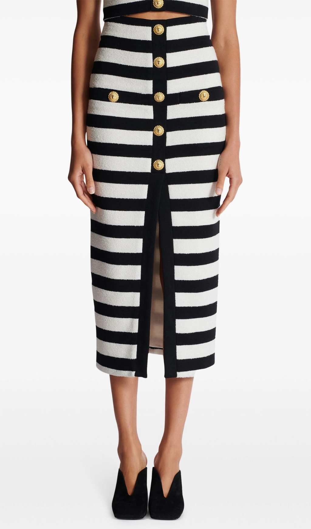 653f2ae646c68658f60bbd91cc754afa.jpg Fashionslee Women Brienne Striped Knitted Midi Skirt Set