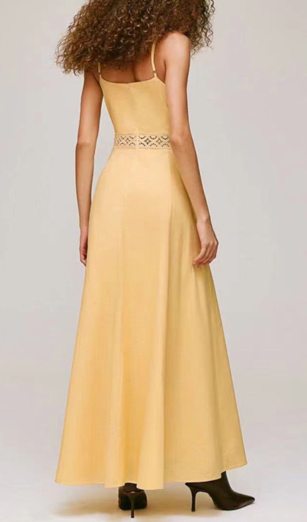 Fashionslee Women Emmali Crop Top & Strappy Maxi Dress