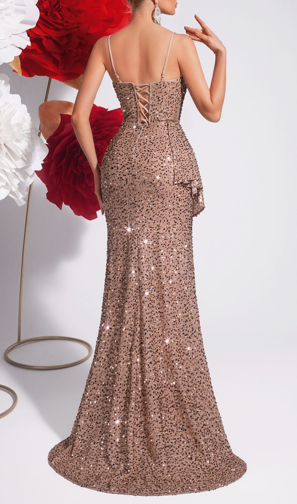 6584143a20b9fa1c5aaa0d82b9114737.jpg Fashionslee Women Jetje Sequin Flower Maxi Dress