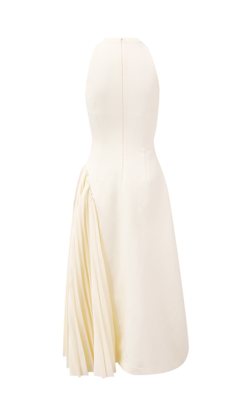 662e4d9fa7d3bc370c585930f501709a.jpg Fashionslee Women Clemency Sleeveless Pleated Midi Dress