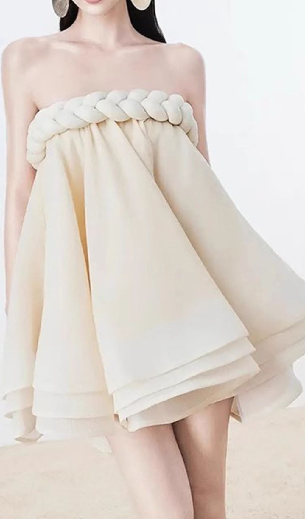 6747e1ee345d00b38d400fcb0fe9e101.jpg Fashionslee Women Gal Strapless Mini Dress