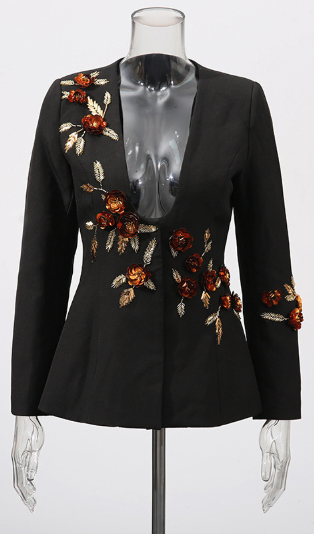 BLACK FLOWER BLAZER – MUST-HAVE VIRAL BLAZER - OWNCI BLACK FLOWER BLAZER – MUST-HAVE VIRAL BLAZER - OWNCI
