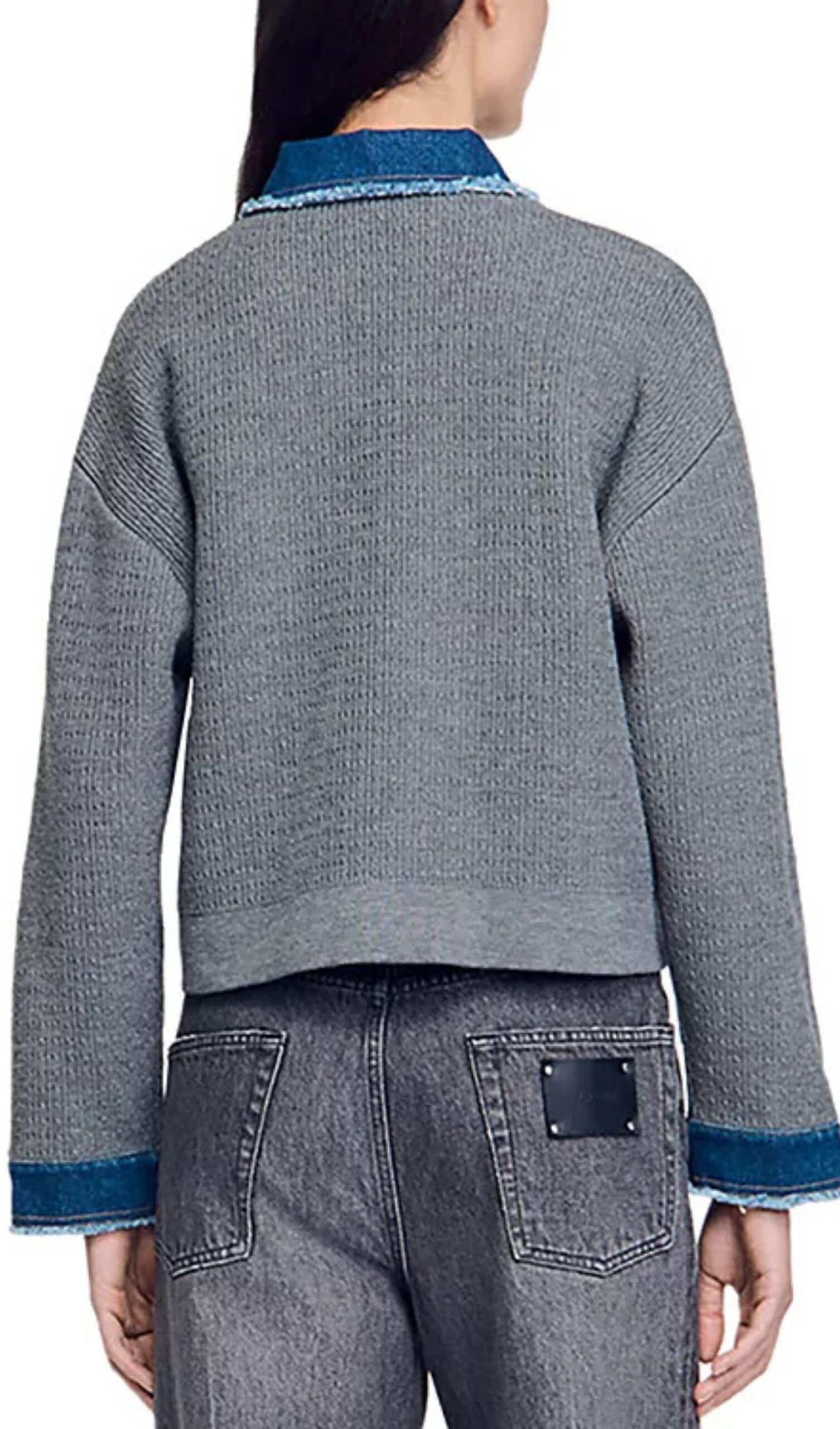 676b0cb89bd44bdecd1c1f11e72e6253.jpg Fashionslee Women John Mixed Media Cardigan