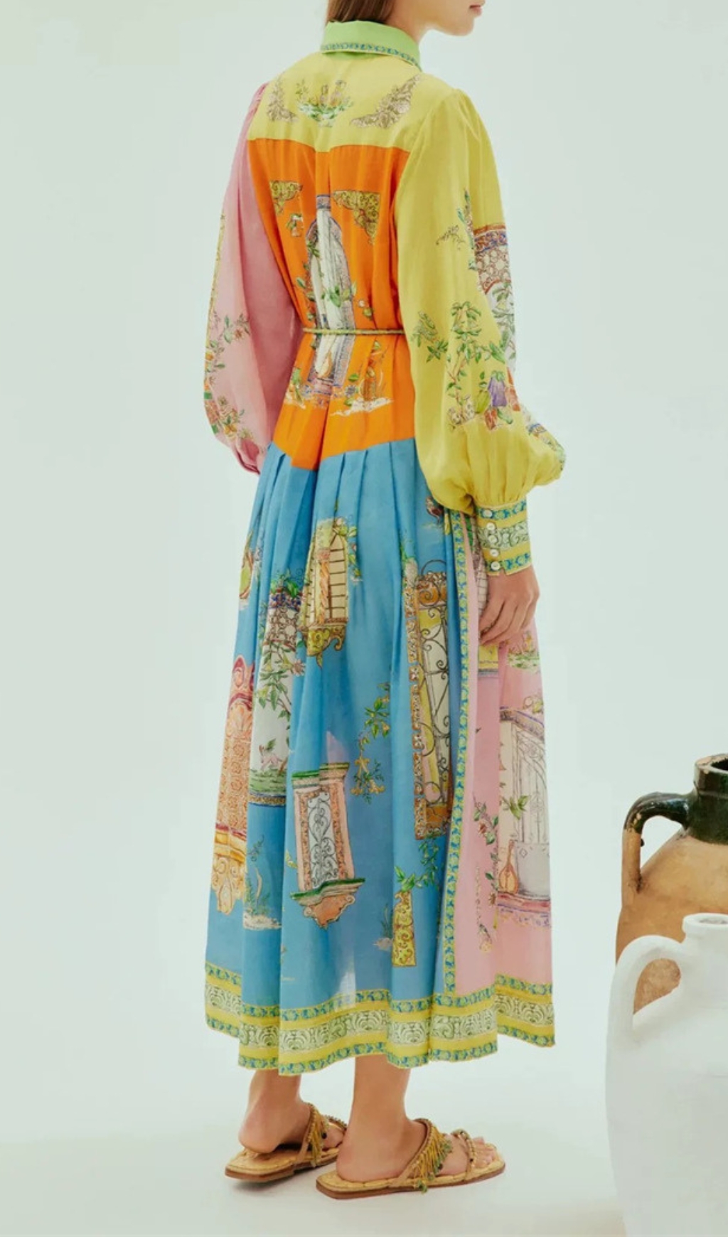 67ab2ee7efbc6a25f56ad584c8c17e0b.jpg Fashionslee Women Elgin Printed Long Sleeve Midi Dress