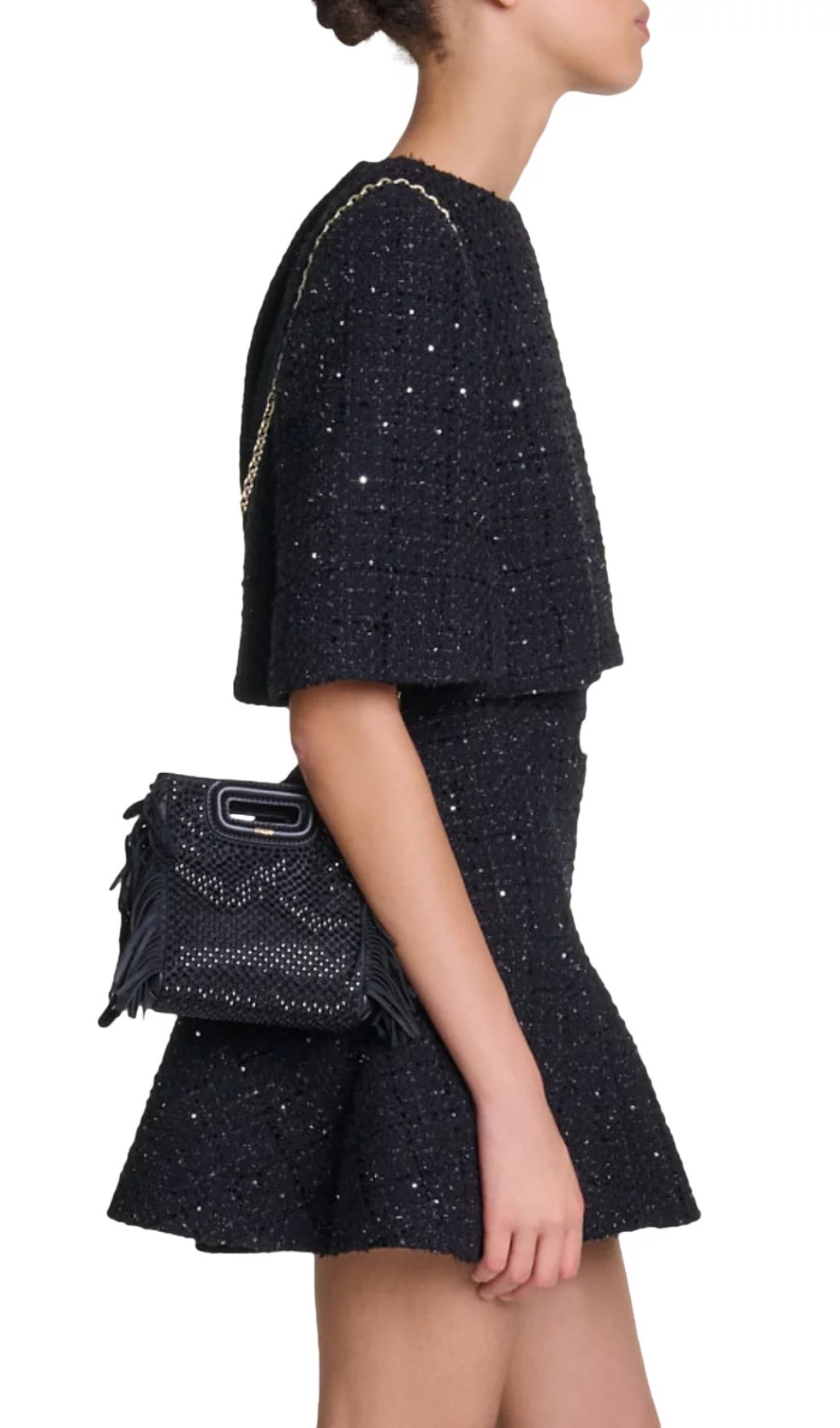 67ac23a0388fea9bb58bdec70fe17663.jpg Fashionslee Women Ridosa Tweed Layered Dress