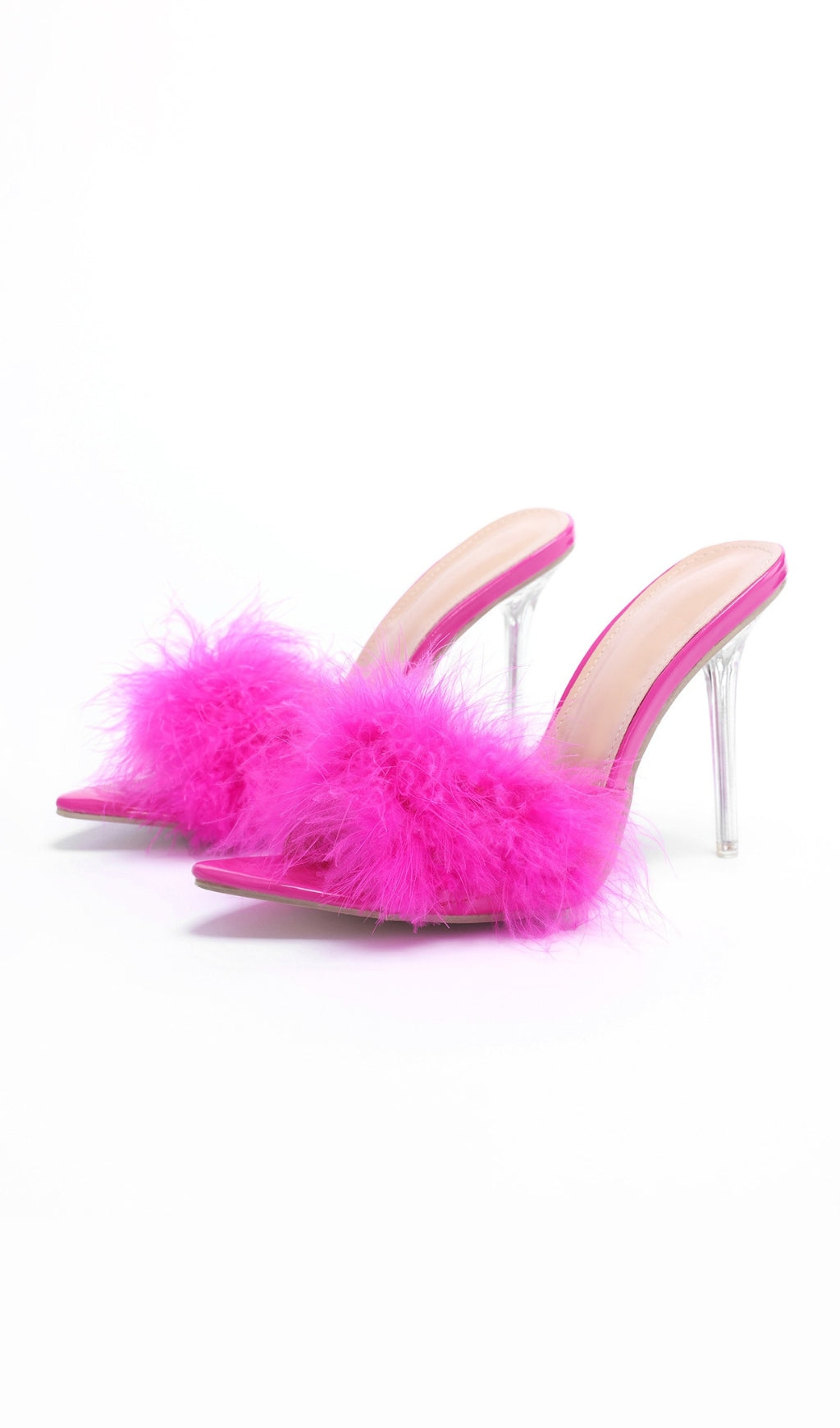 681149d457267300bcdfc293d4aca50a.jpeg Fashionslee Women Anjali Feather Pointed Toe Stilettos