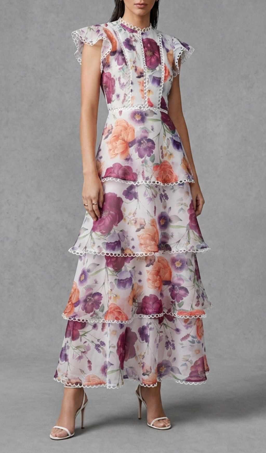 Fashionslee Women Kavi Floral Printed Maxi Dress