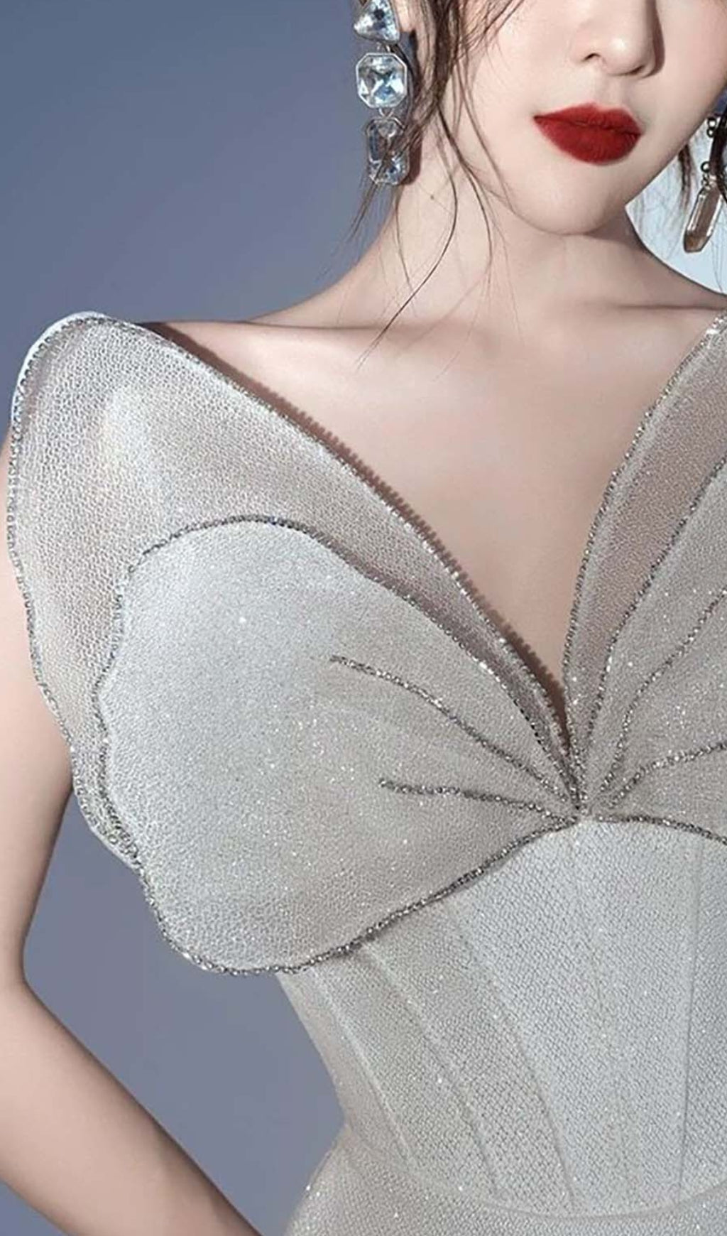 Fashionslee Women Bow Strapless Mini Dress