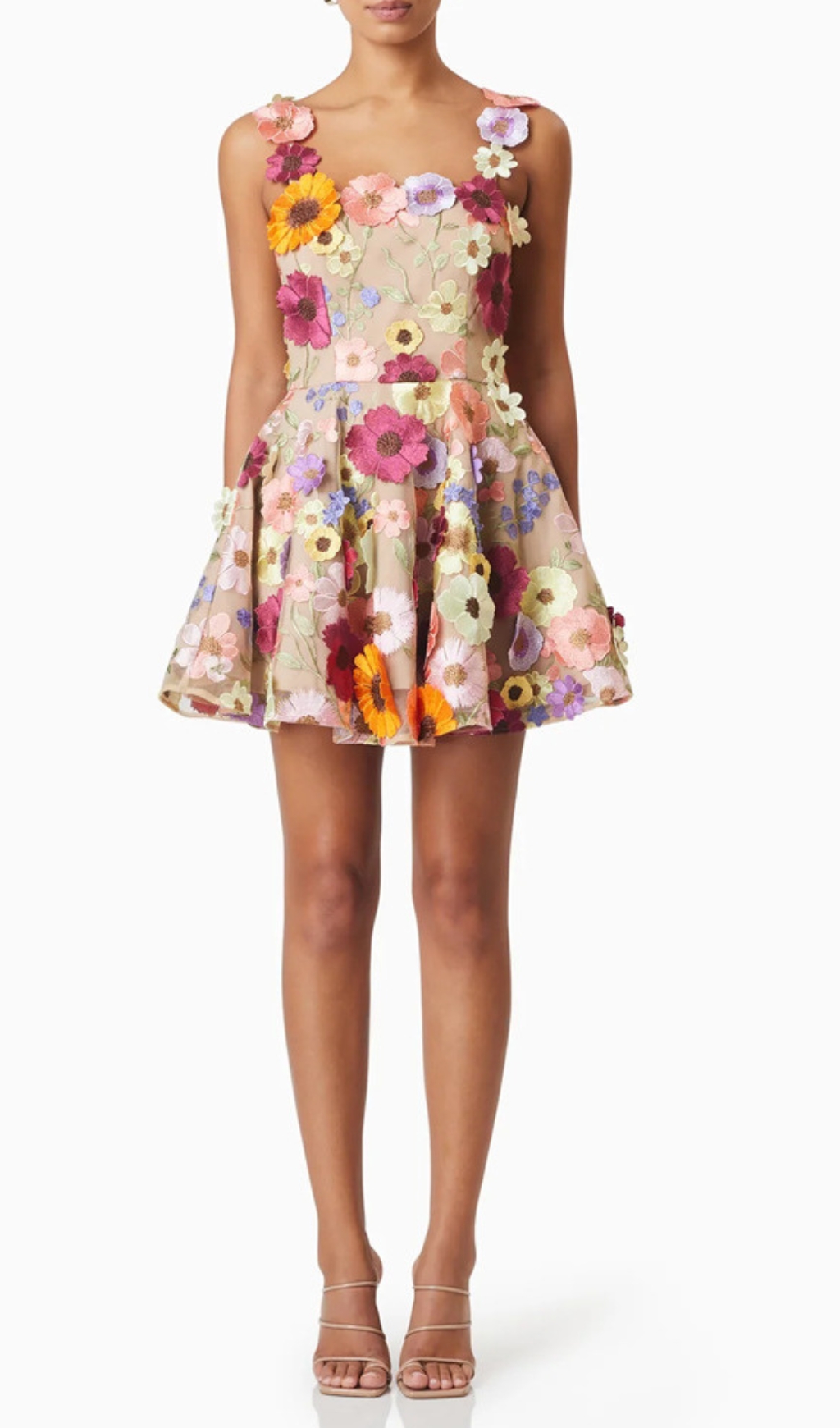 690b0c92bed536dd4f1b9dddd1f46561.jpg Fashionslee Women Deva Flower Embellished Mini Dress