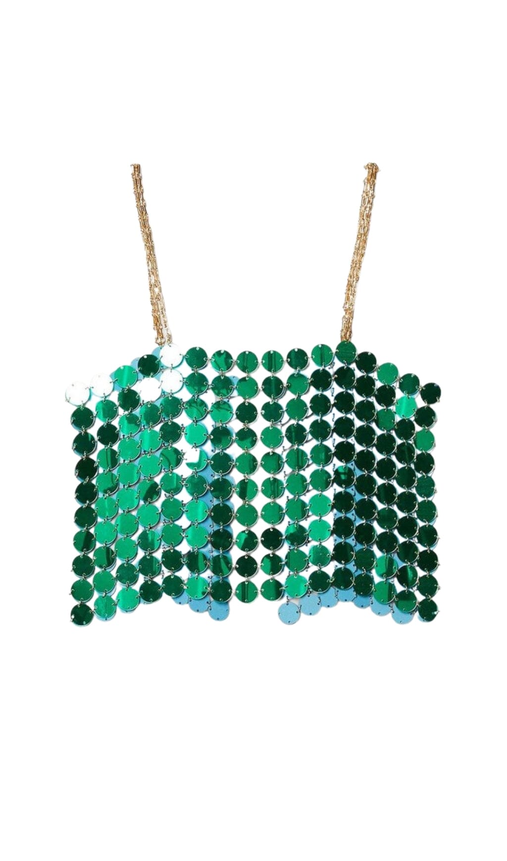 MUST-HAVE GREEN DISC CROP TOP - OWNCI MUST-HAVE GREEN DISC CROP TOP - OWNCI