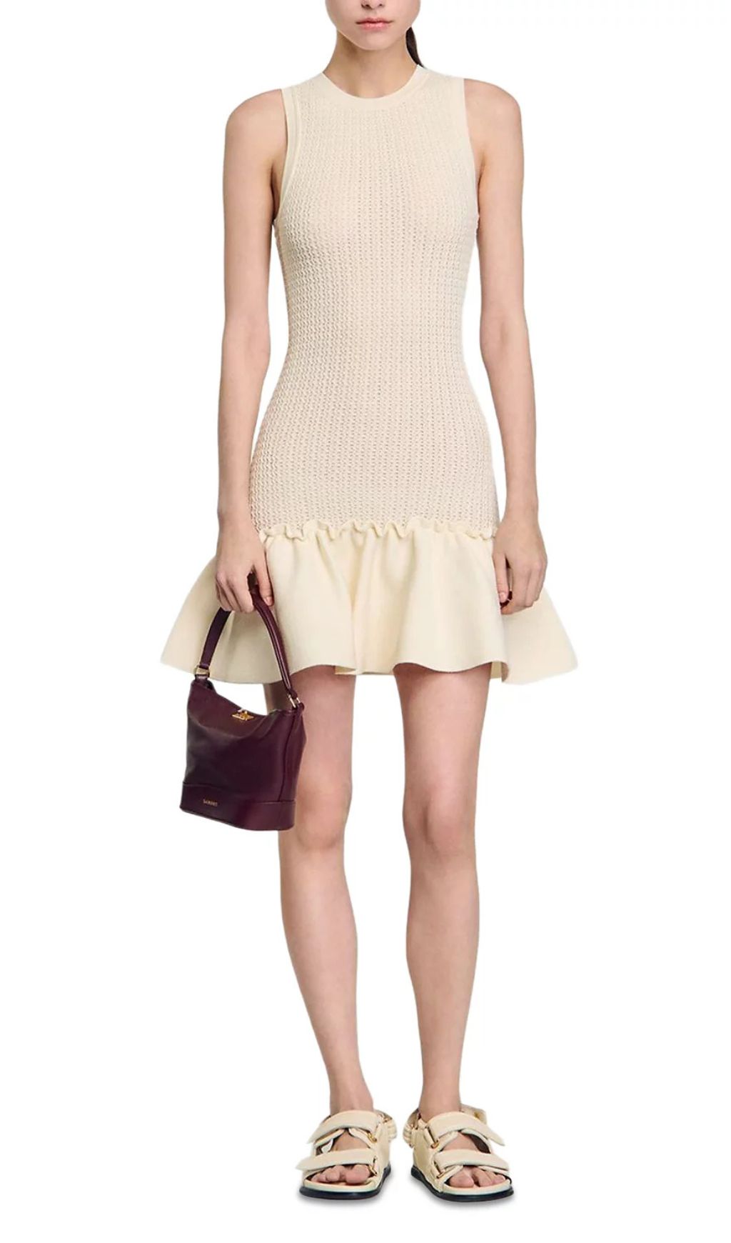 Fashionslee Women Short Knit Dress
