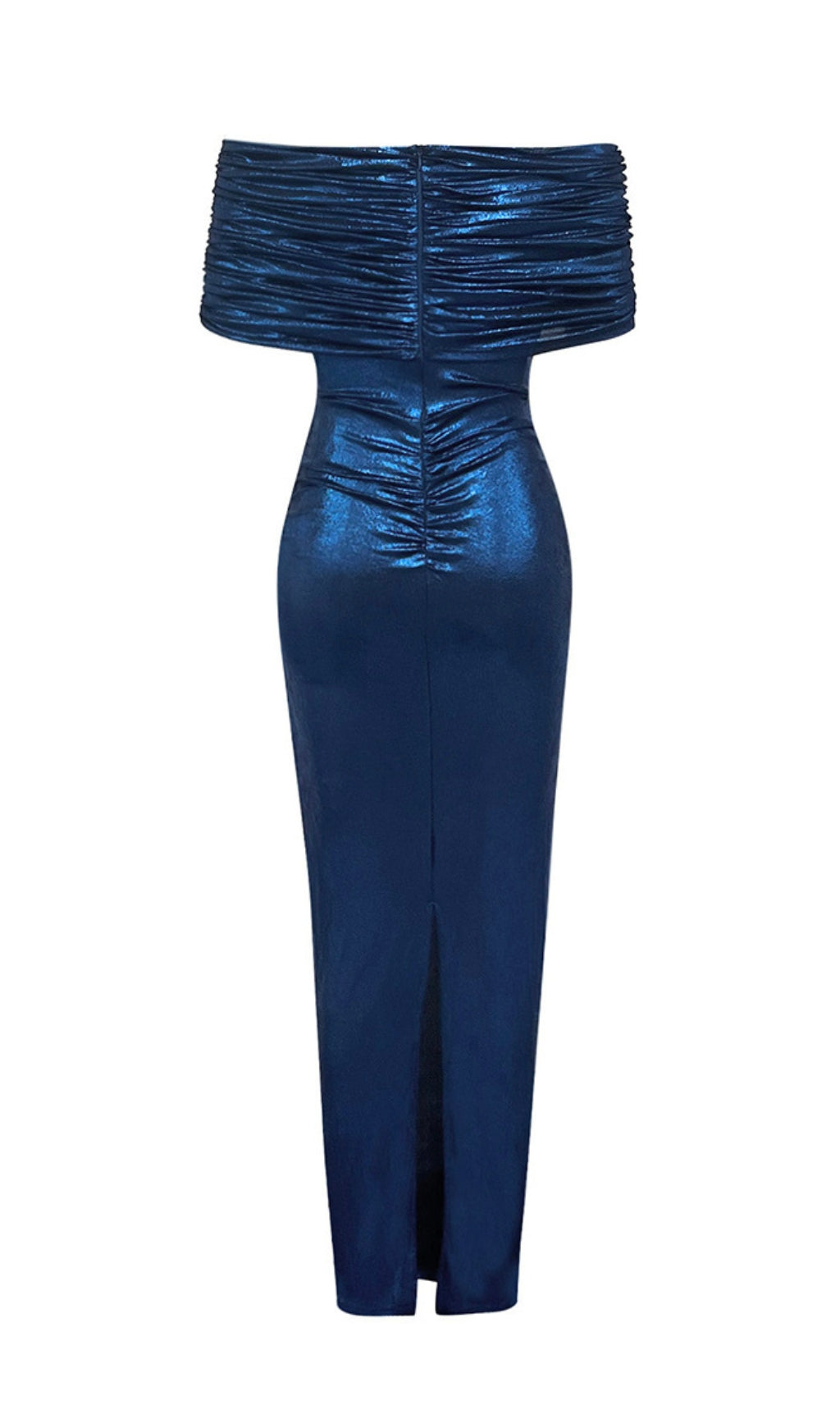 Fashionslee Women Ashleigh Draped Off-Shoulder Maxi Dress
