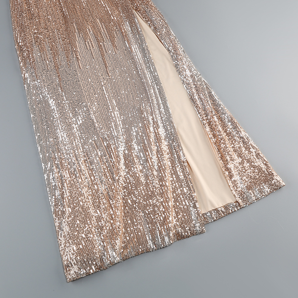 69bc7544c97d2043b18a6f3e19243ccf.jpg Fashionslee Women Jaffar Strapless Sequin Maxi Dress