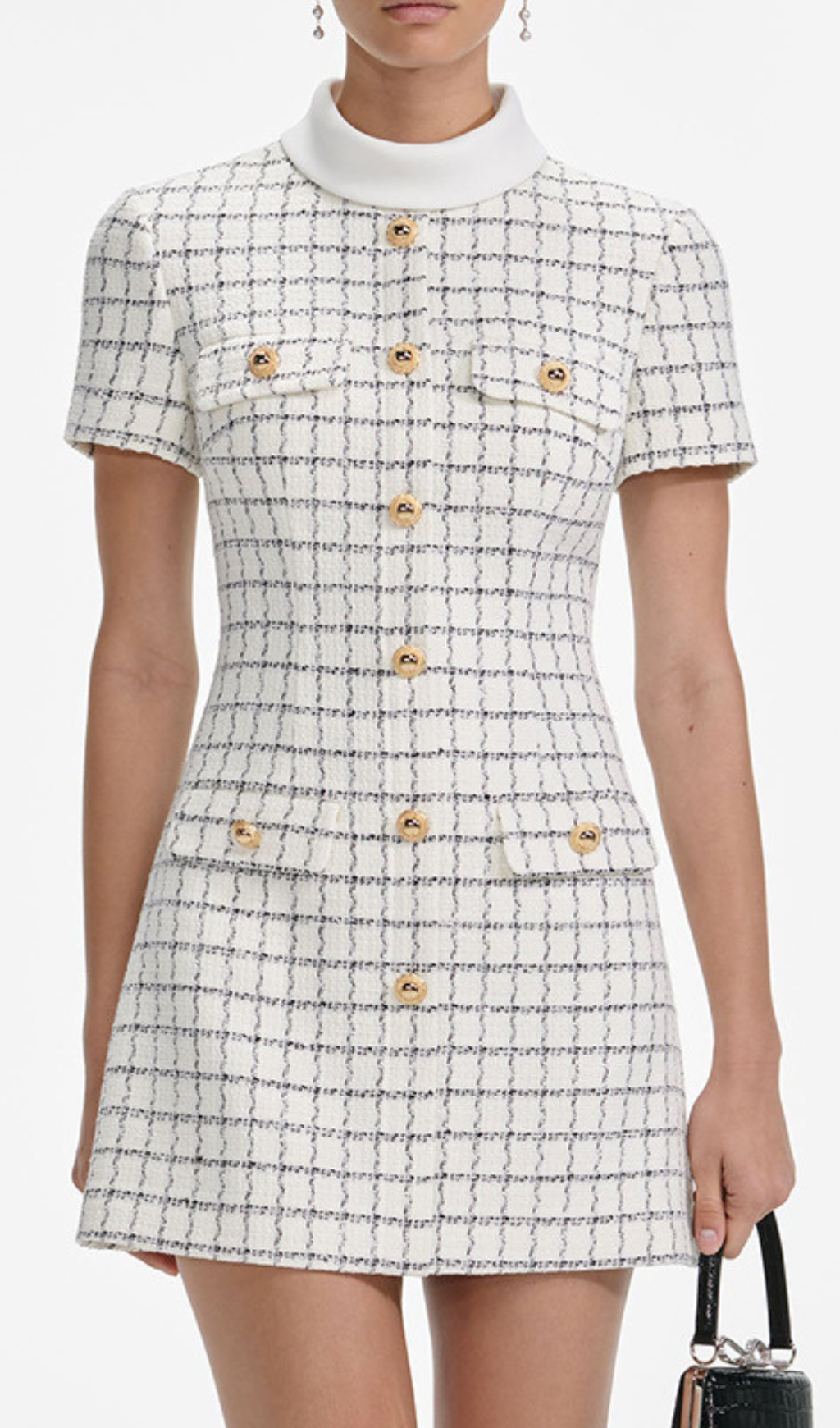 69c78dec37b4fd0a5f29861a9953509a.png Fashionslee Women Grina Striped Button Mini Dress