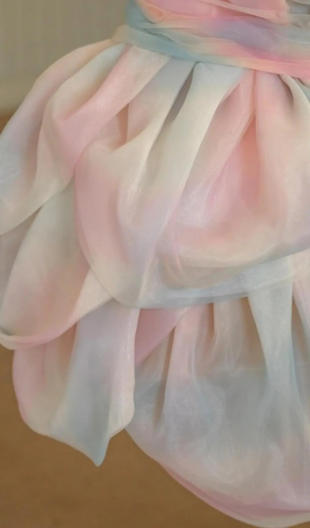 6ad69f670f3dd279ab197711022eed1f.jpeg Fashionslee Women Achit Flower Bud Rainbow Mini Dress