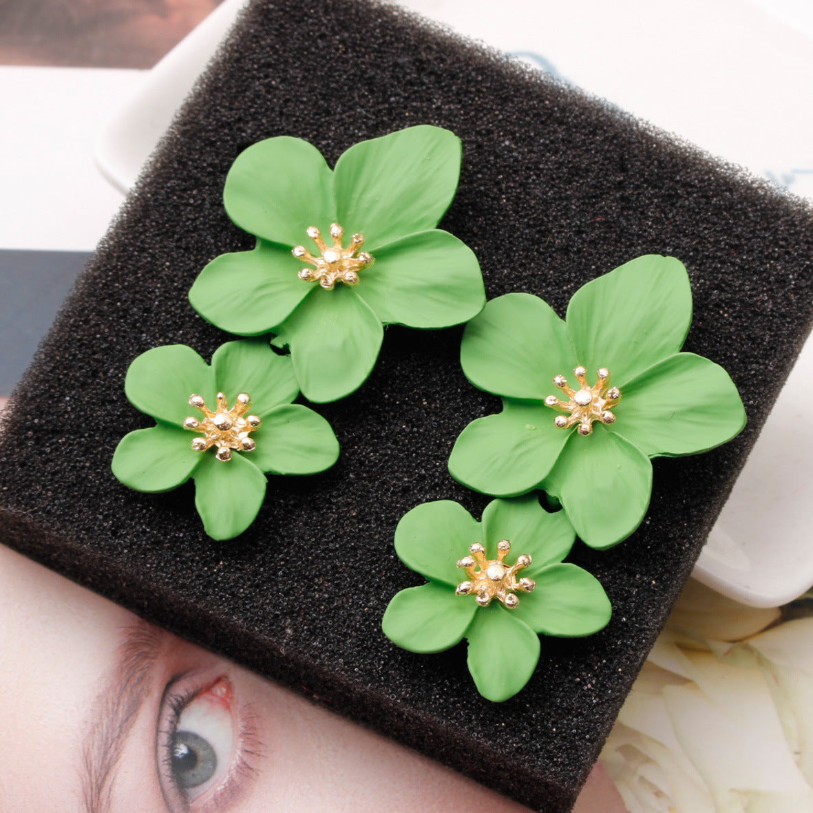 6b689d4b96ef8b0281c94d9d38d5f296.jpeg Fashionslee Women Double Flower Earrings