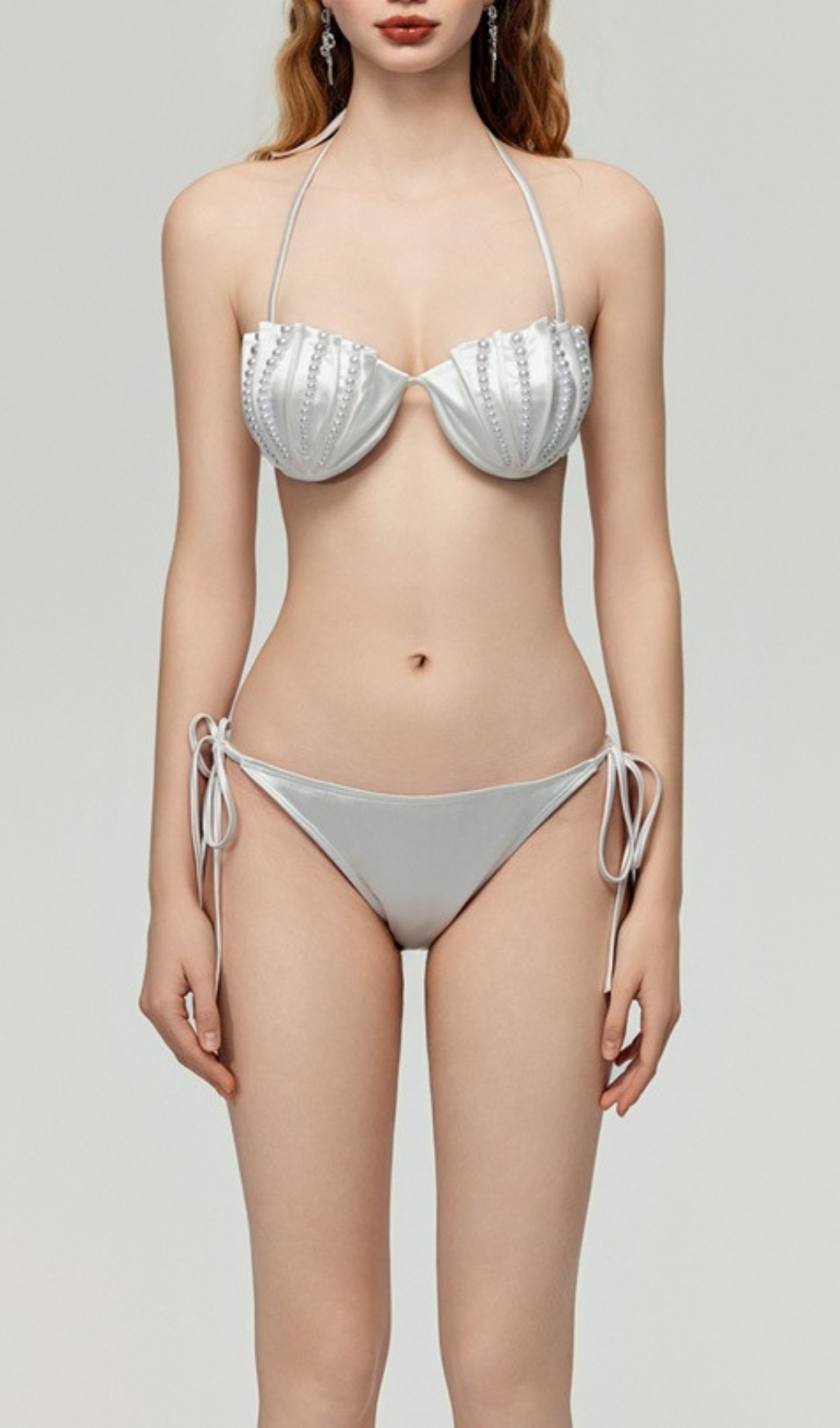 6bc3e9541f2cfe61427e06896f5ae2b5.jpg Fashionslee Women Darrah White Pearl Three-Piece Swimsuit