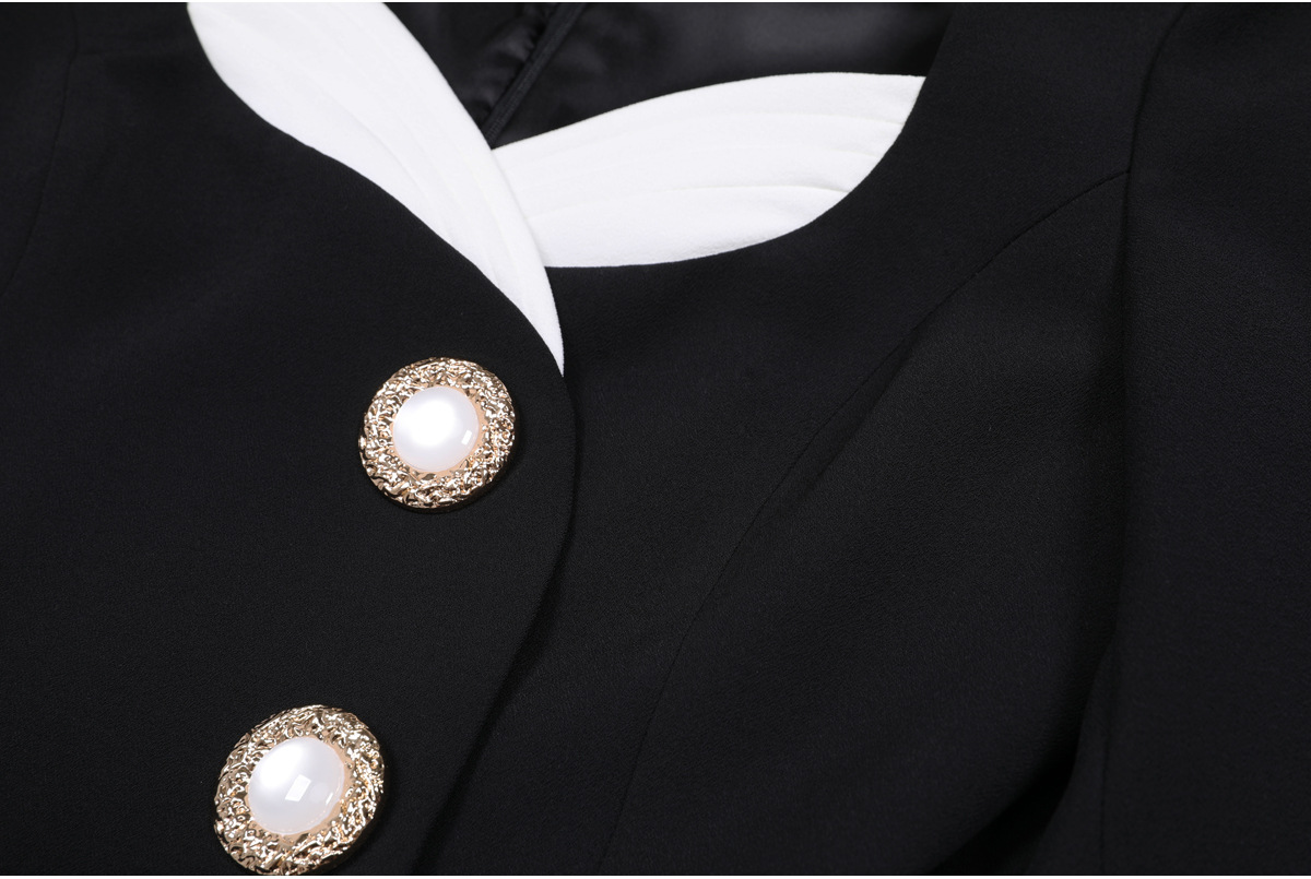 6c46534e64780bc540b9ff966ecf1efd.jpg Fashionslee Women Ghazi Black Long Sleeve Mini Dress