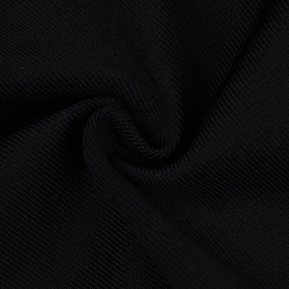 6d498af5b241d0d1d41da60012cb5245.jpeg Fashionslee Women Black V Neck Spaghetti Bandage Midi Dress