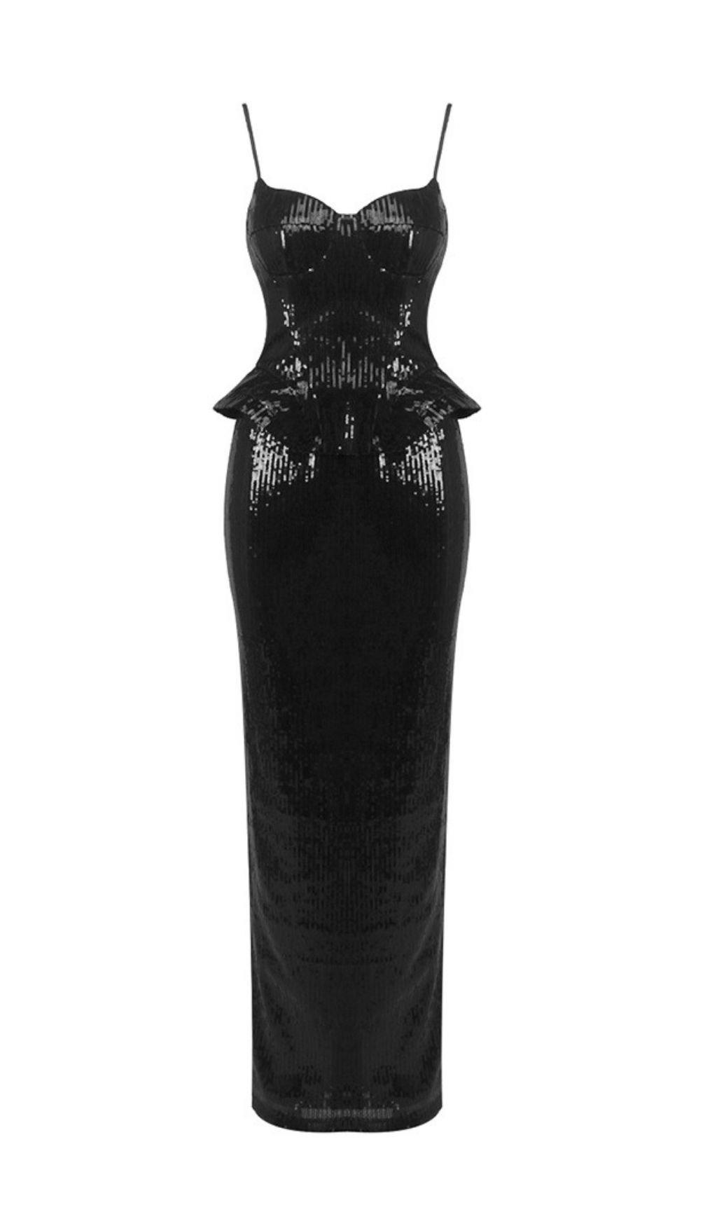 6d8fea1ffee2244cec1c87ddd124454a.jpg Fashionslee Women Kali Strappy Sequin Maxi Dress