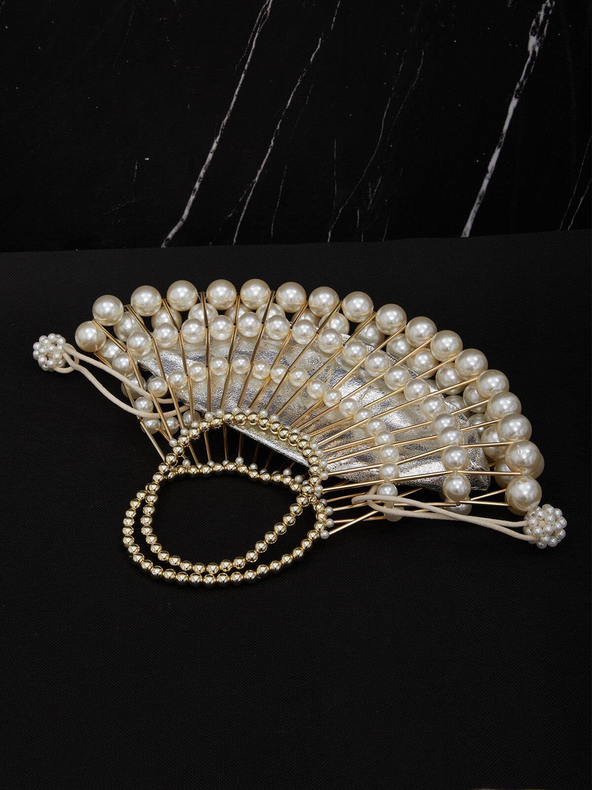 6e3b991035fd5e68e16f7e483c1a5ab1.jpeg Fashionslee Women Braided Pearl Bag