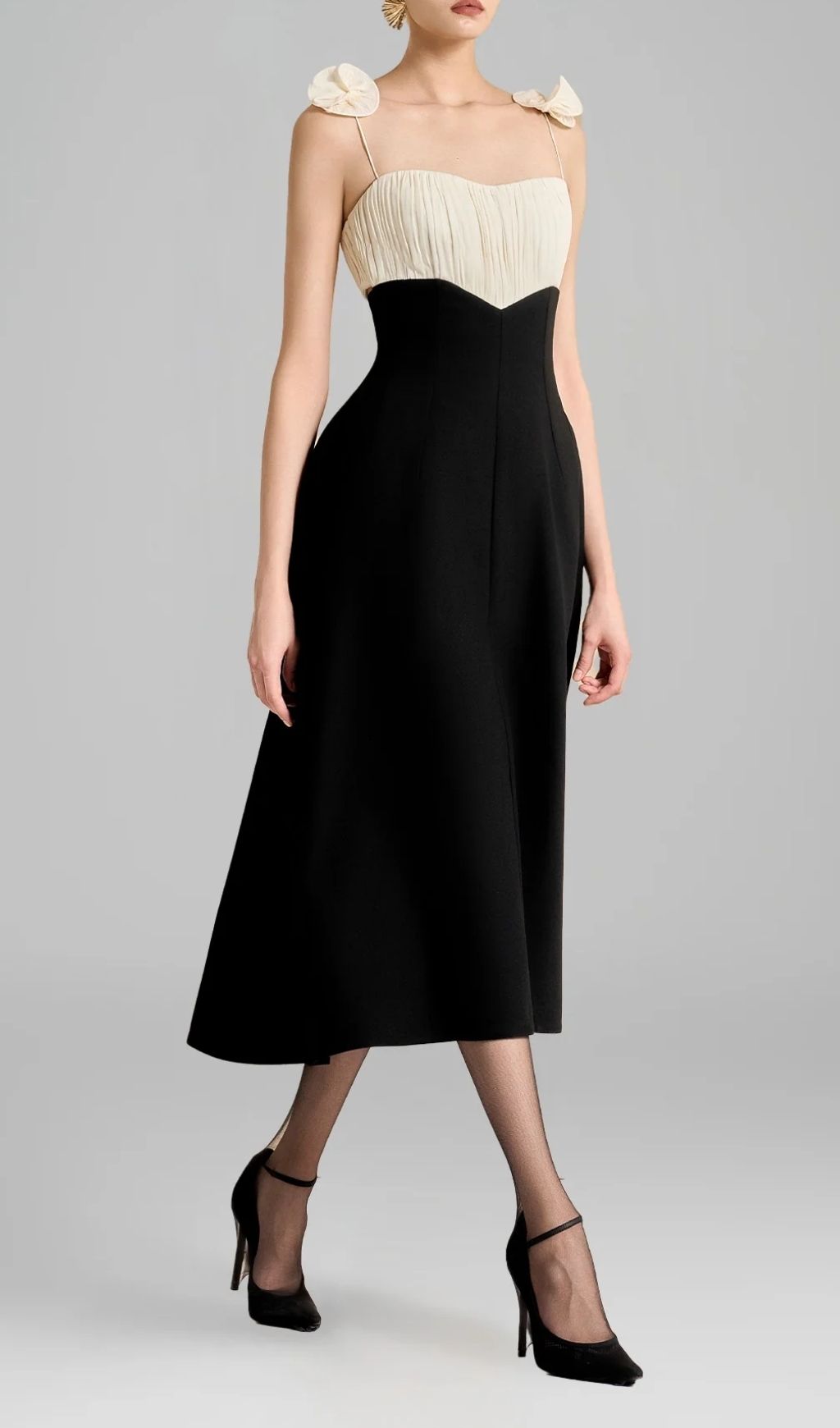 Fashionslee Women Kedma Strappy Midi Dress