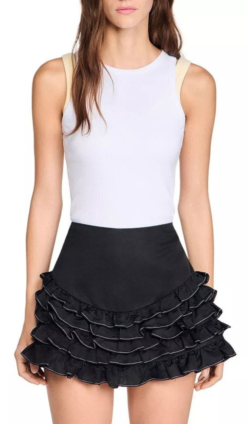 Fashionslee Women Ruffled Skort