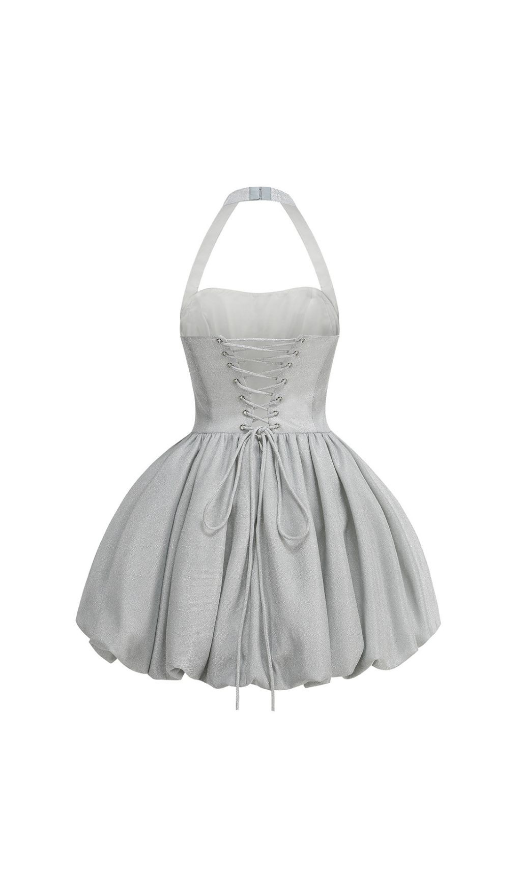 6edadec9f54d36f68911bd68b1a4bc56.jpg Fashionslee Women Jerrod Grey Halter Mini Dress