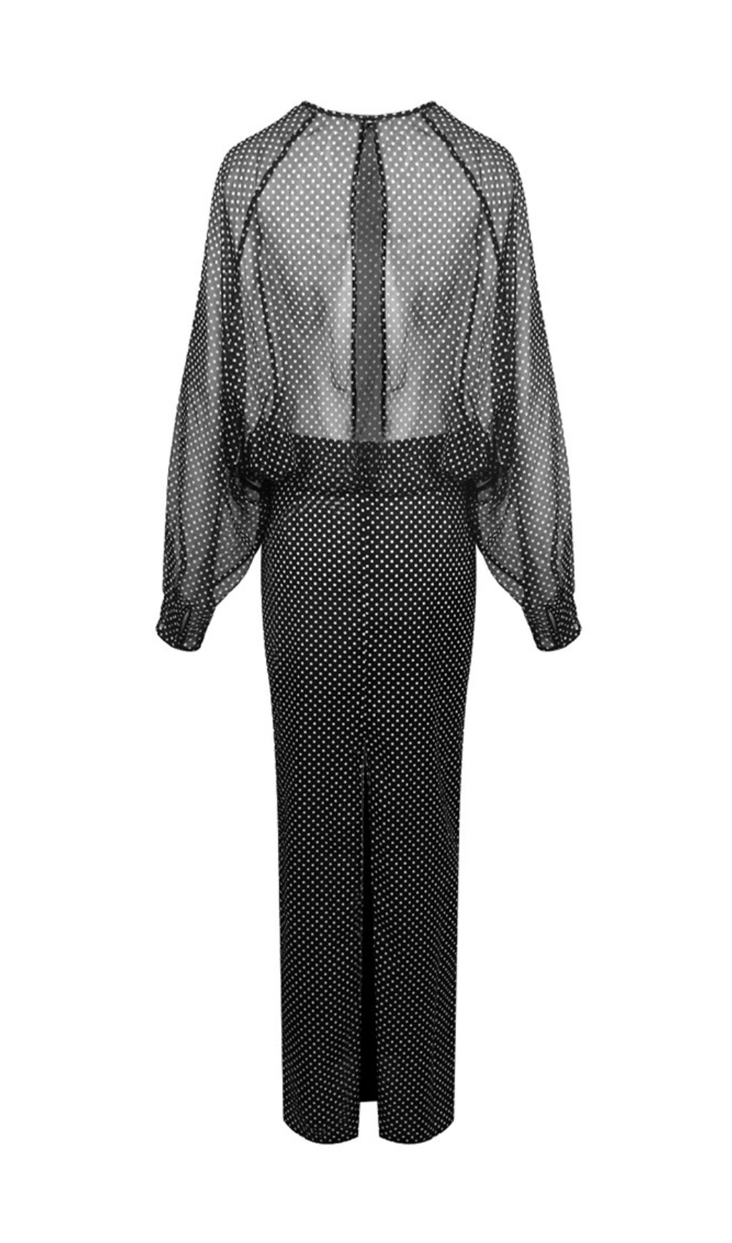 VIRAL BLACK DOT MAXI DRESS – TRENDING AESTHETIC - OWNCI VIRAL BLACK DOT MAXI DRESS – TRENDING AESTHETIC - OWNCI