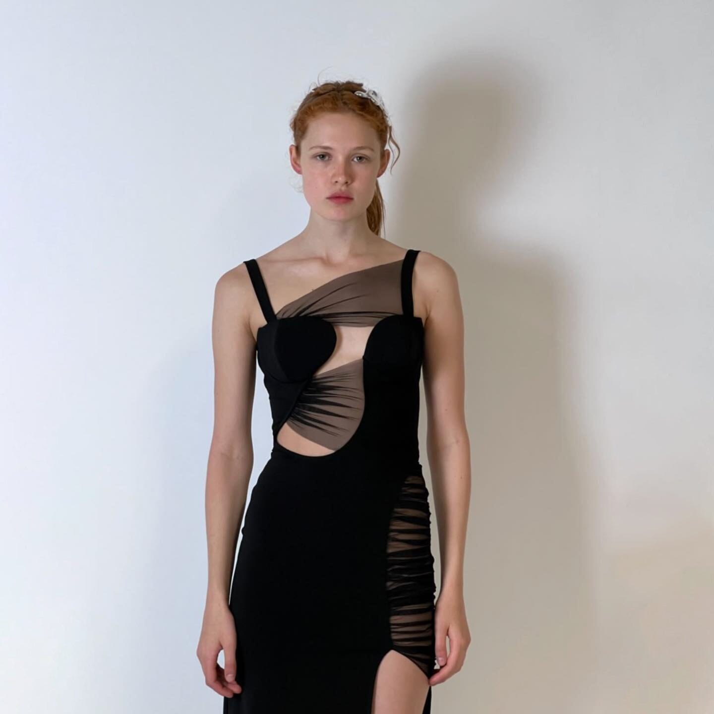 6f7fa3ab9773e5705b799c57aba5eb18.jpeg Fashionslee Women Irregular Bandage Maxi Dress In Black