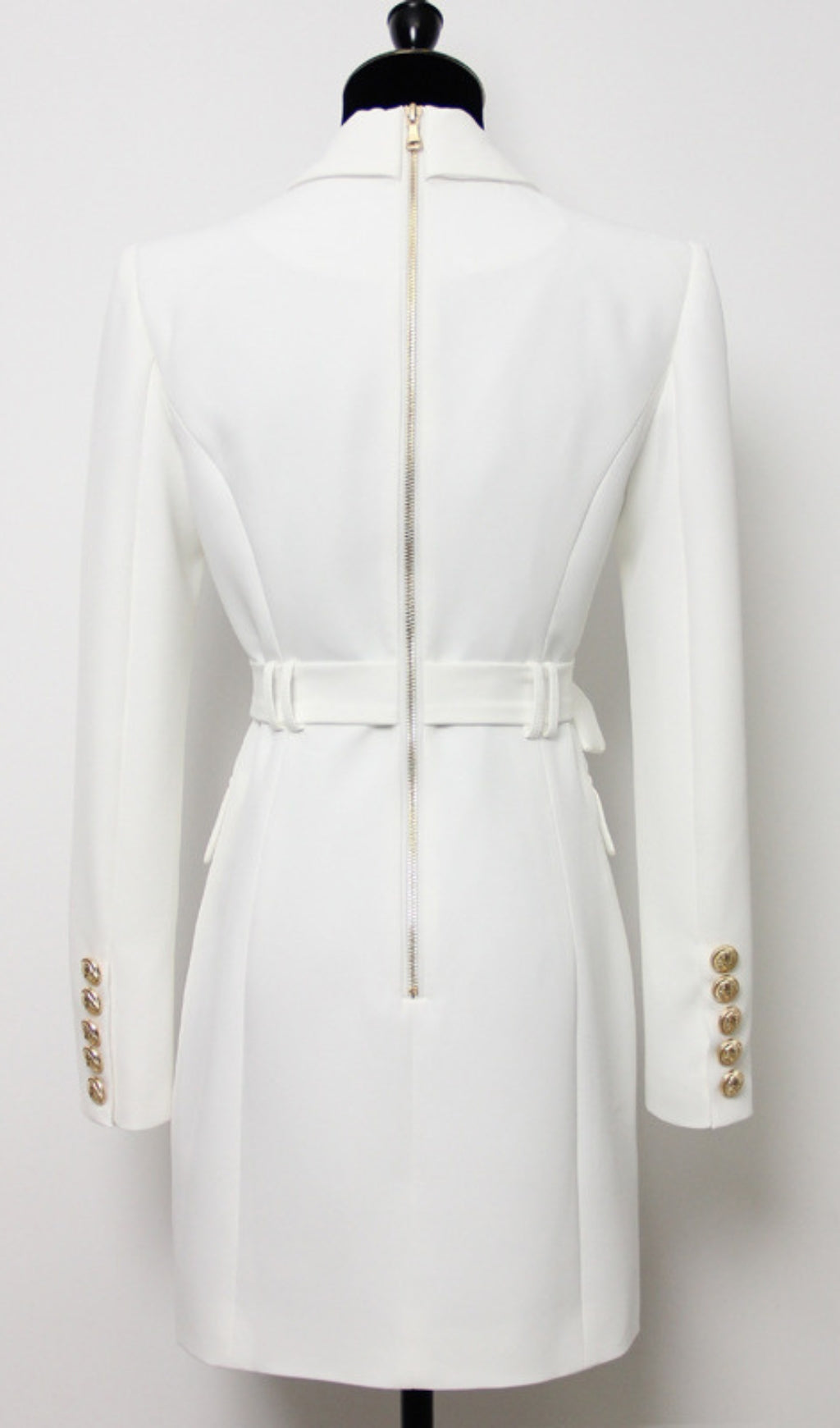 6fa88aaa9bb2c1d60216642534291e58.jpeg Fashionslee Women Aasia White Belt Metal Button Mini Dress