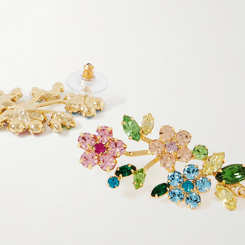 7059115702d7407c6e6e9862e5e09ffa.jpg Fashionslee Women Kaiya Diamante Flower Earrings