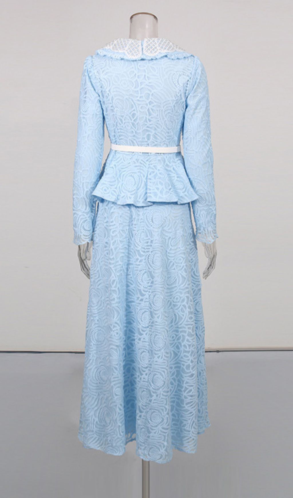 70d964b2cd5e39d794865ef0916db012.jpg Fashionslee Women Ilona Blue Long Sleeve Two-Piece Set