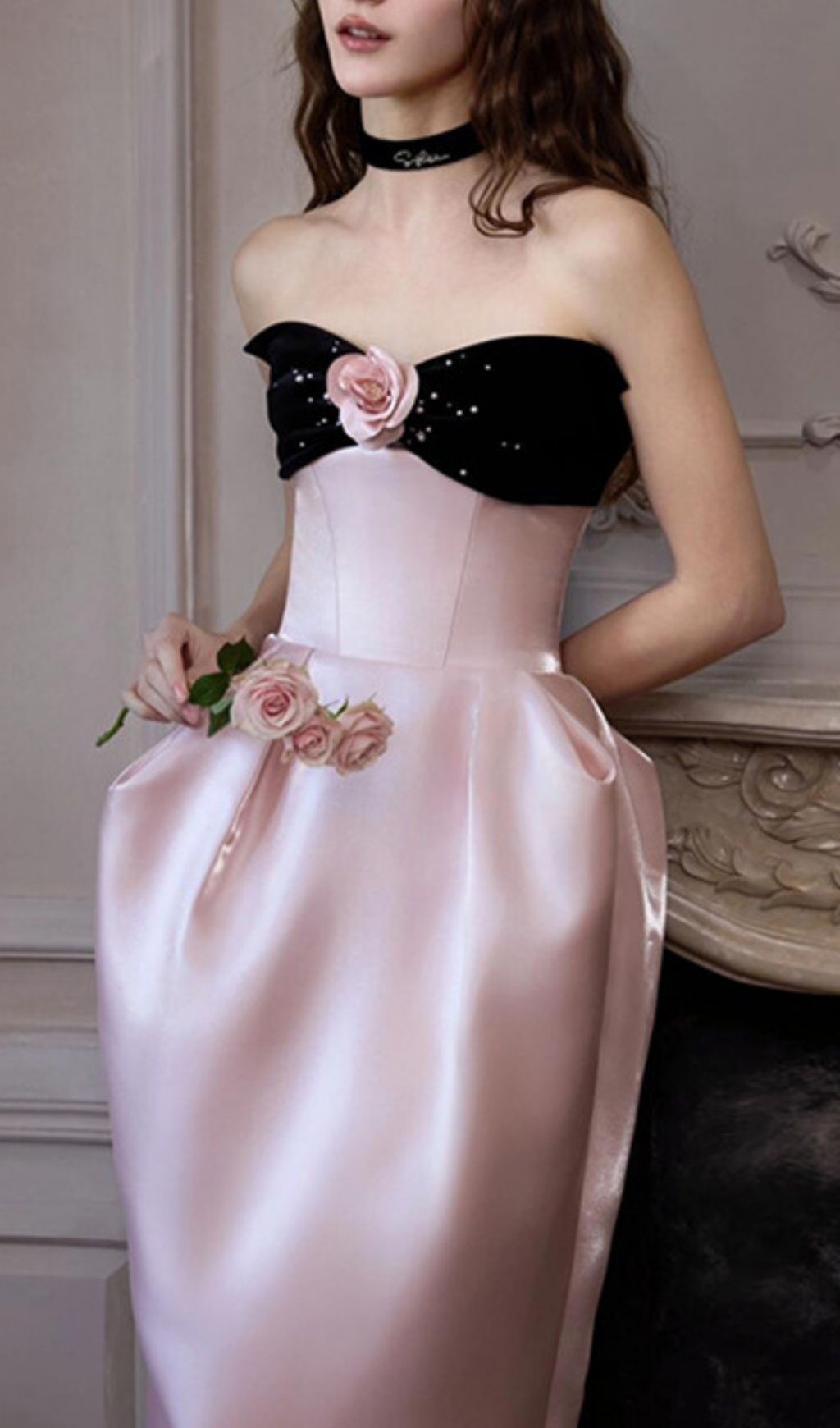 PINK STRAPLESS FLOWER MAXI DRESS – VIRAL AESTHETIC - OWNCI PINK STRAPLESS FLOWER MAXI DRESS – VIRAL AESTHETIC - OWNCI
